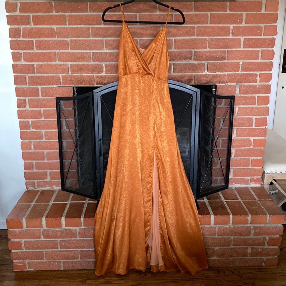 Lulus Burnt Orange Dress